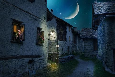 Misty Alley jigsaw puzzle